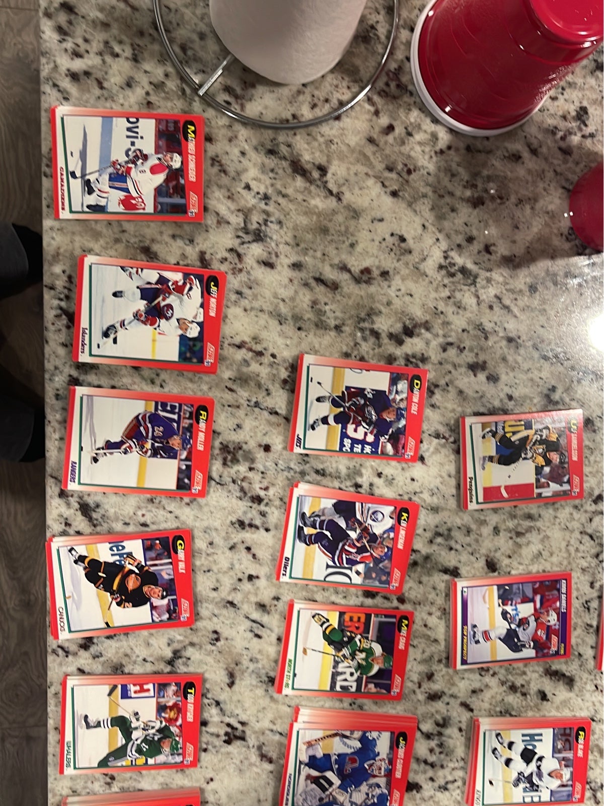 Hockey teams card Lot Score 91