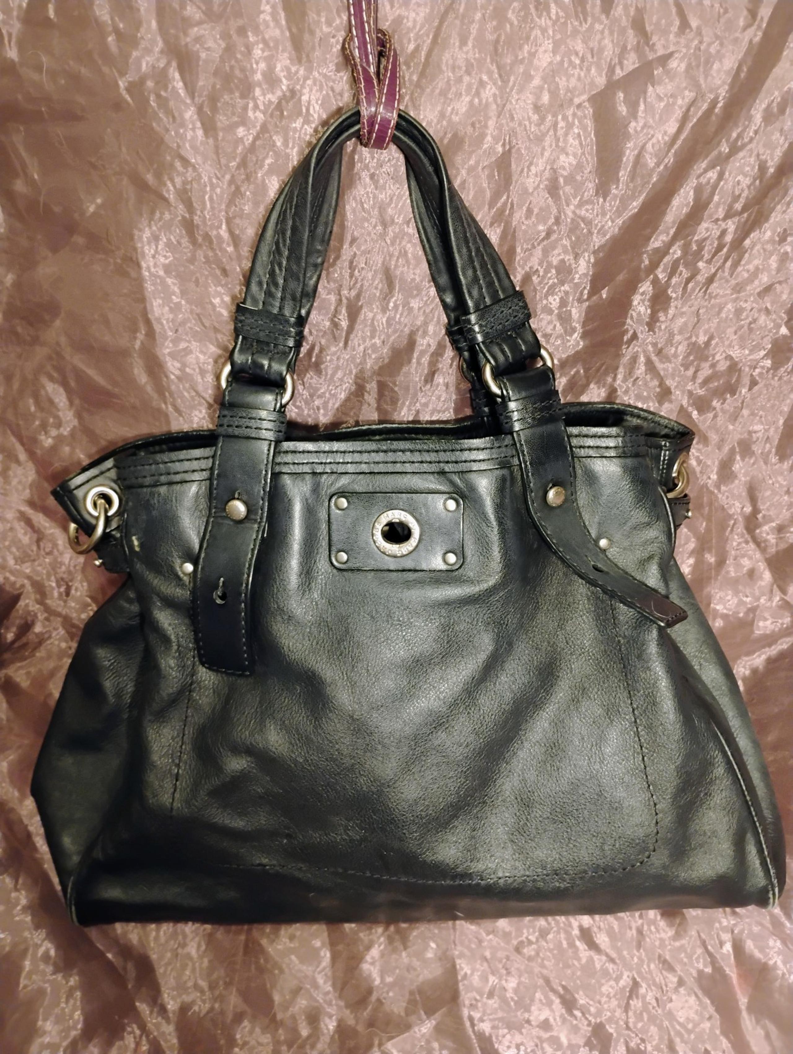 Marc by Marc Jacobs Black Leather Shoulder Bag