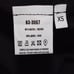 New OZAI N KU Black Front Slit High Waist Elastic Waist Wide Leg Pants Size XS