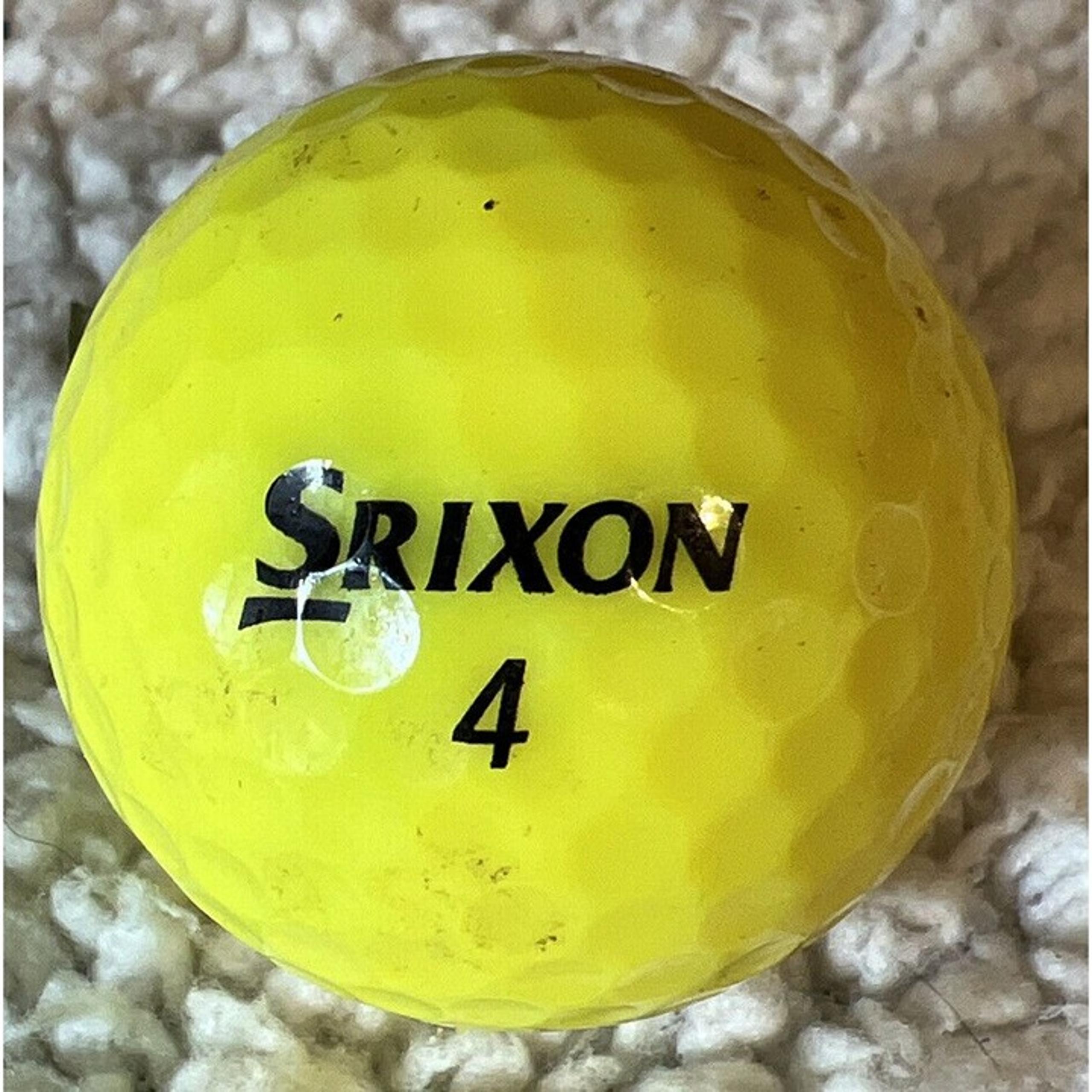 Srixon Z-Star 4 Yellow Pre-owned Golf Ball