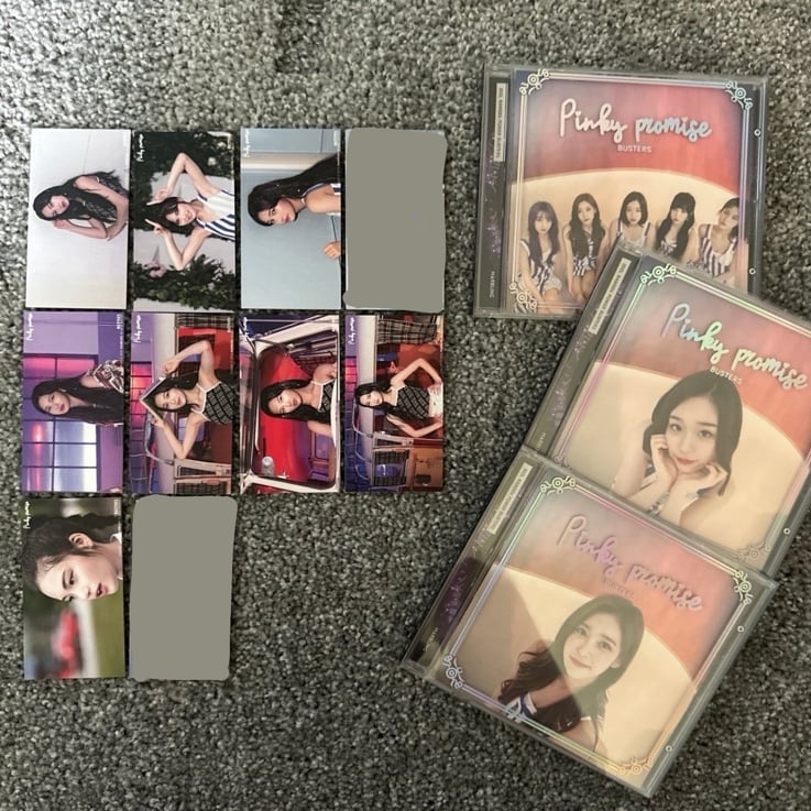 Busters Pinky Promise Jisoo Photocard & CD Set