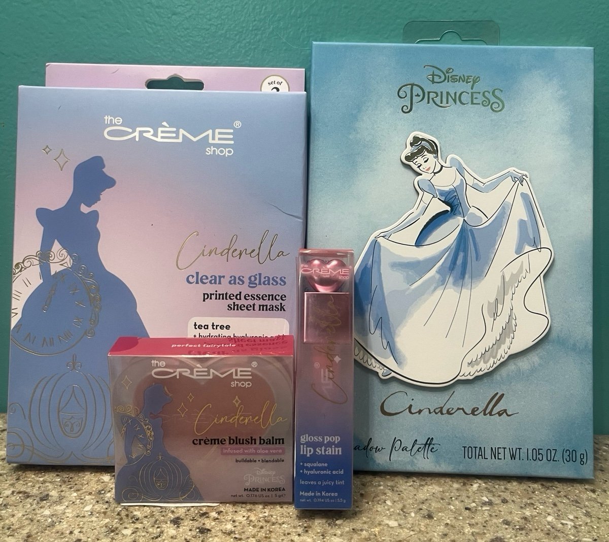 Disney Princess Eyeshadow Pallete Cinderella bundle