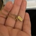 Kate spade gold tone crystal necklace