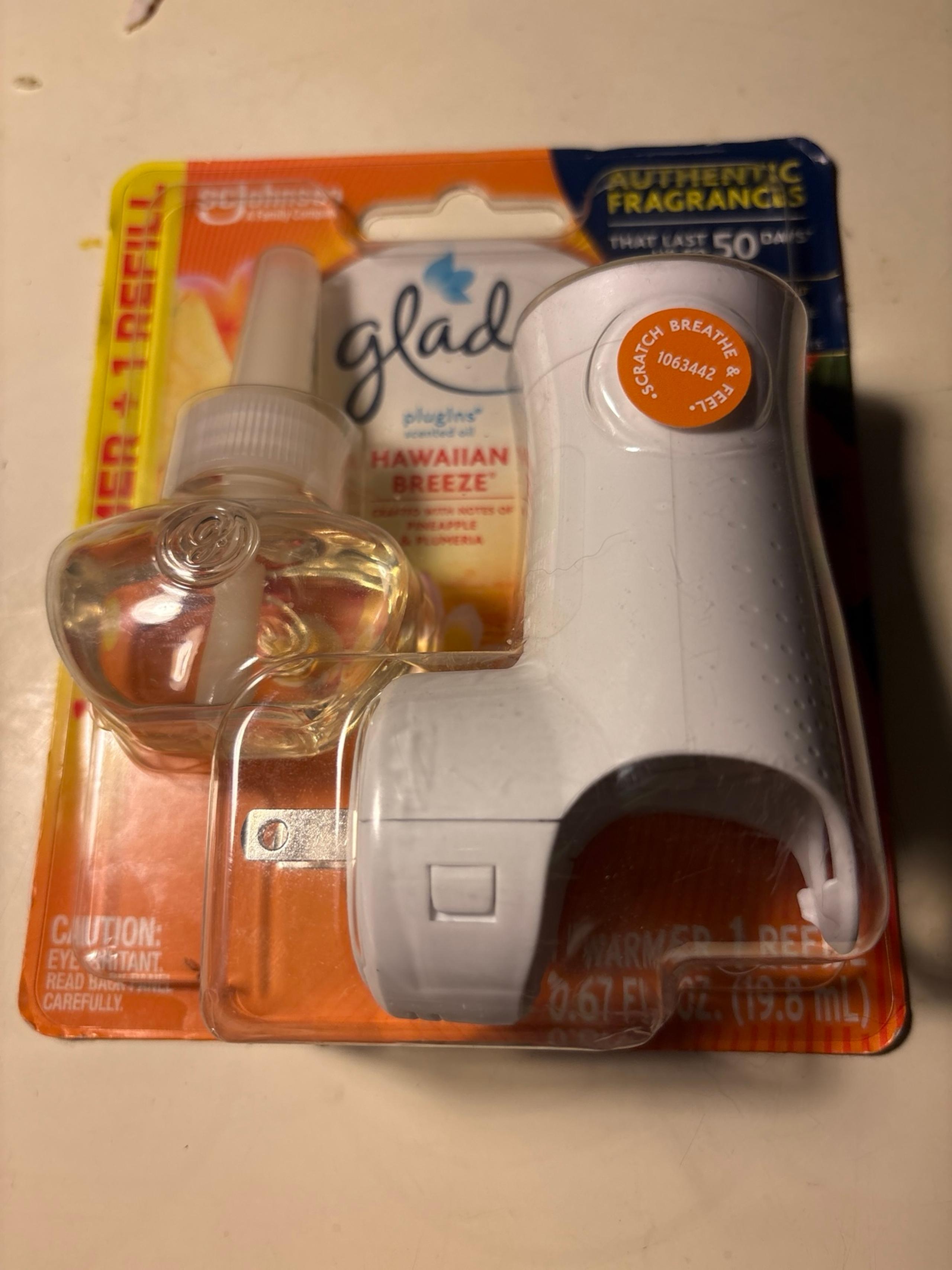 Glade Hawaiian Breeze Plugins Scented Oil Air Freshener