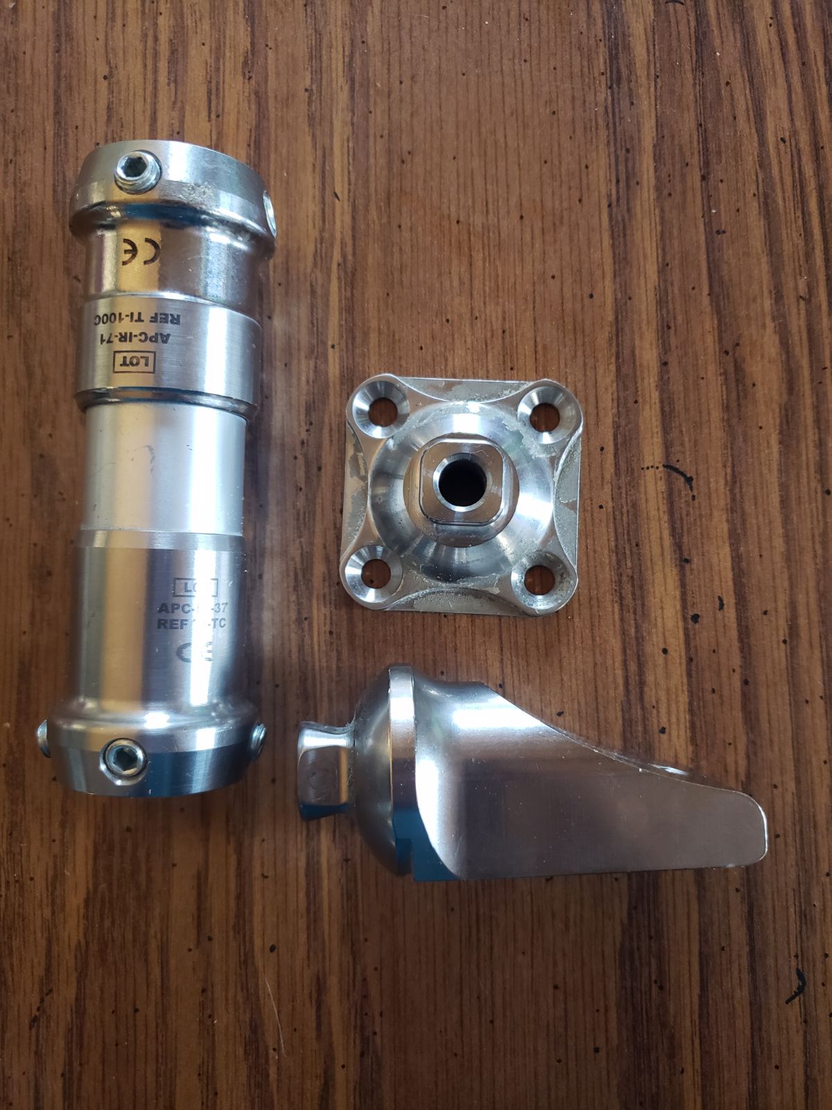 Prosthetic foot hardware