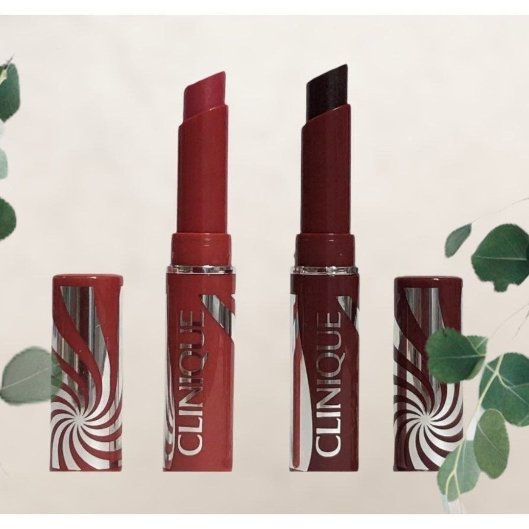 CLINIQUE Almost Lipstick Travel Duo Set - Pink & Black Honey - Limited Edition