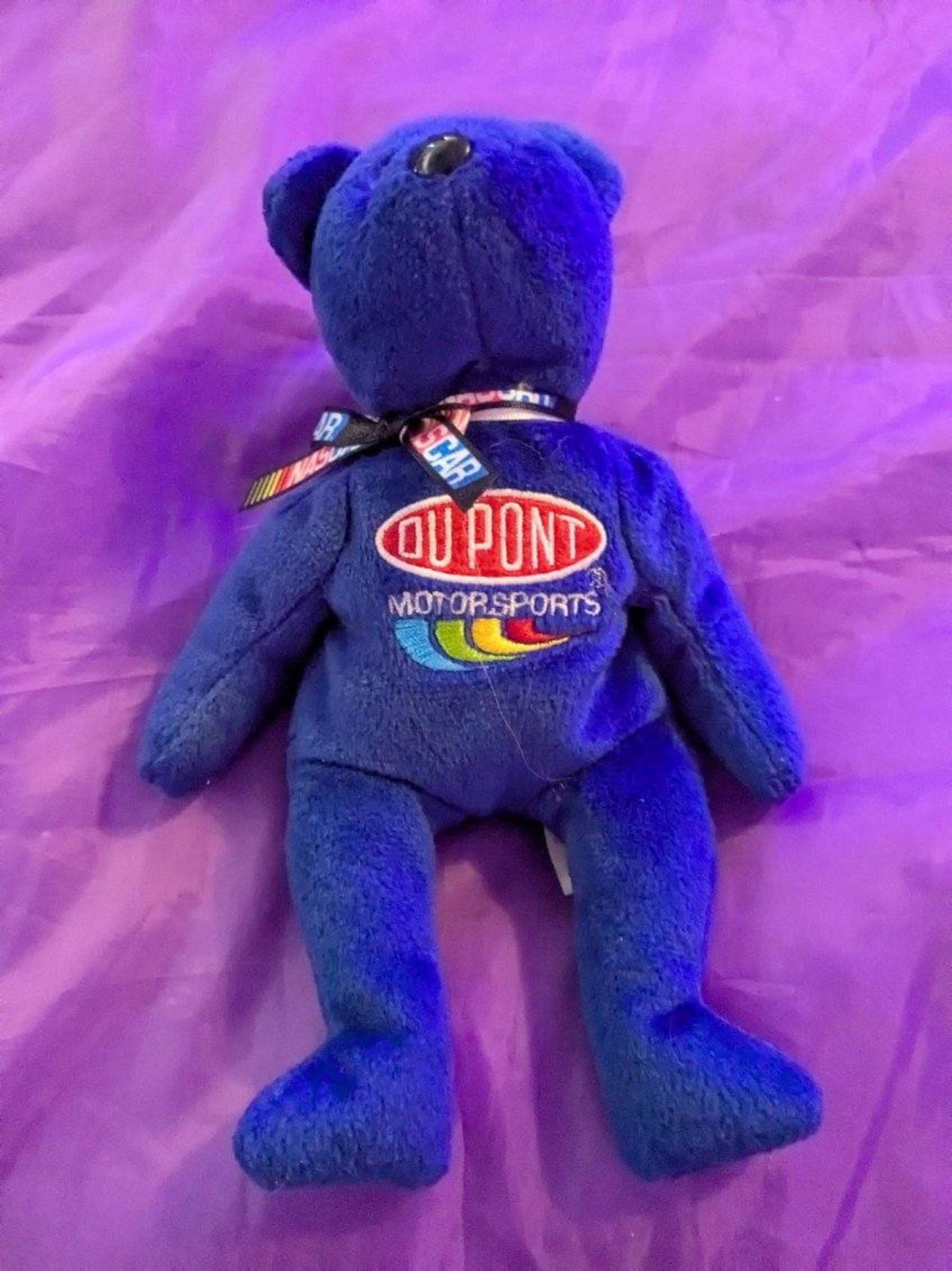 TY Jeff Gordon Beanie Baby Bear