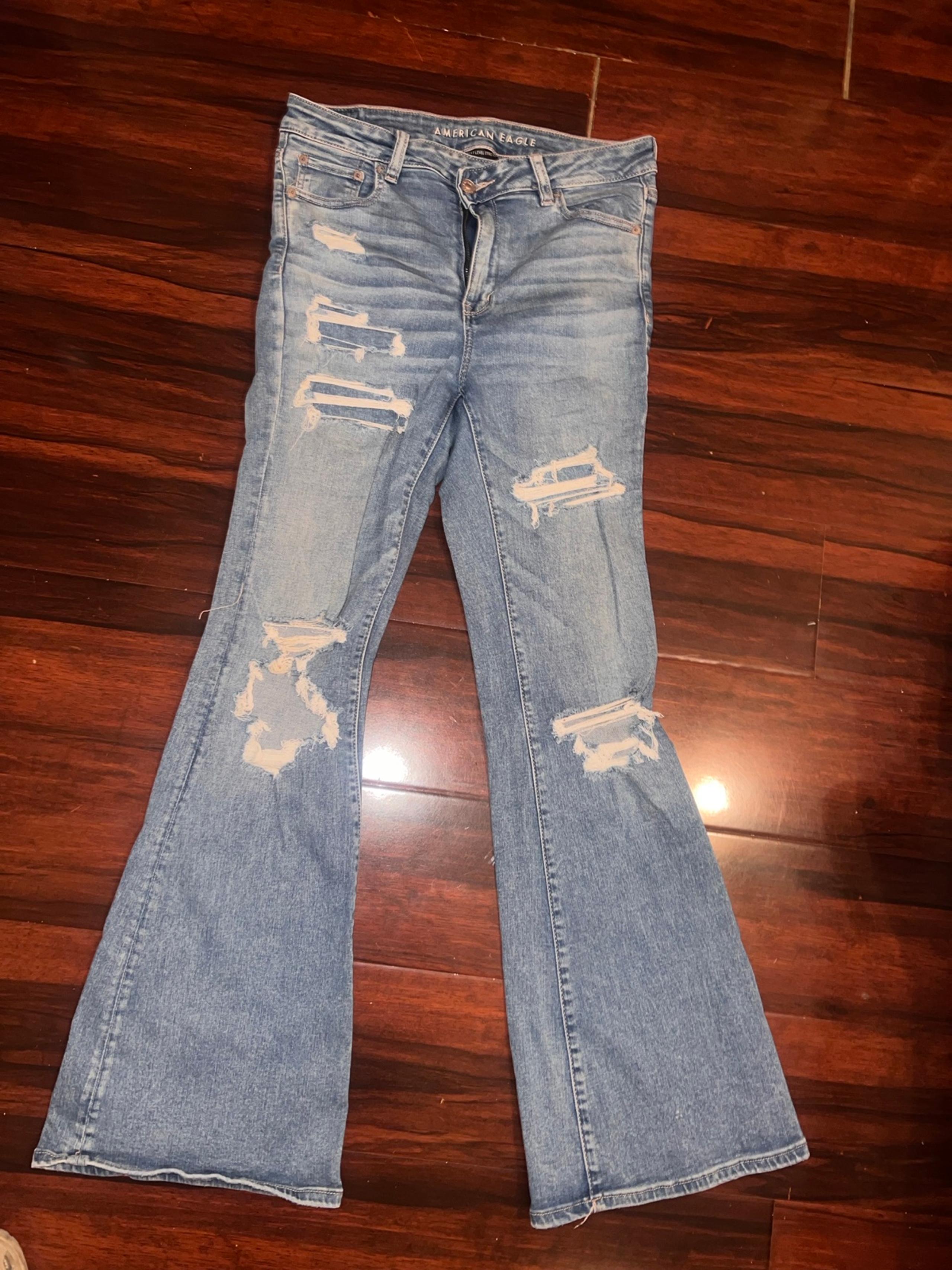 American eagle flare jeans
