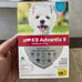 K9 Advantix 2 Flea, Tick, and Mosquito Prevention - MEDIUM DOG (11-20 lbs)