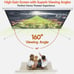 100'' Projector Screen 16:10 4K HD Projector Movies Screen for Home Theater
