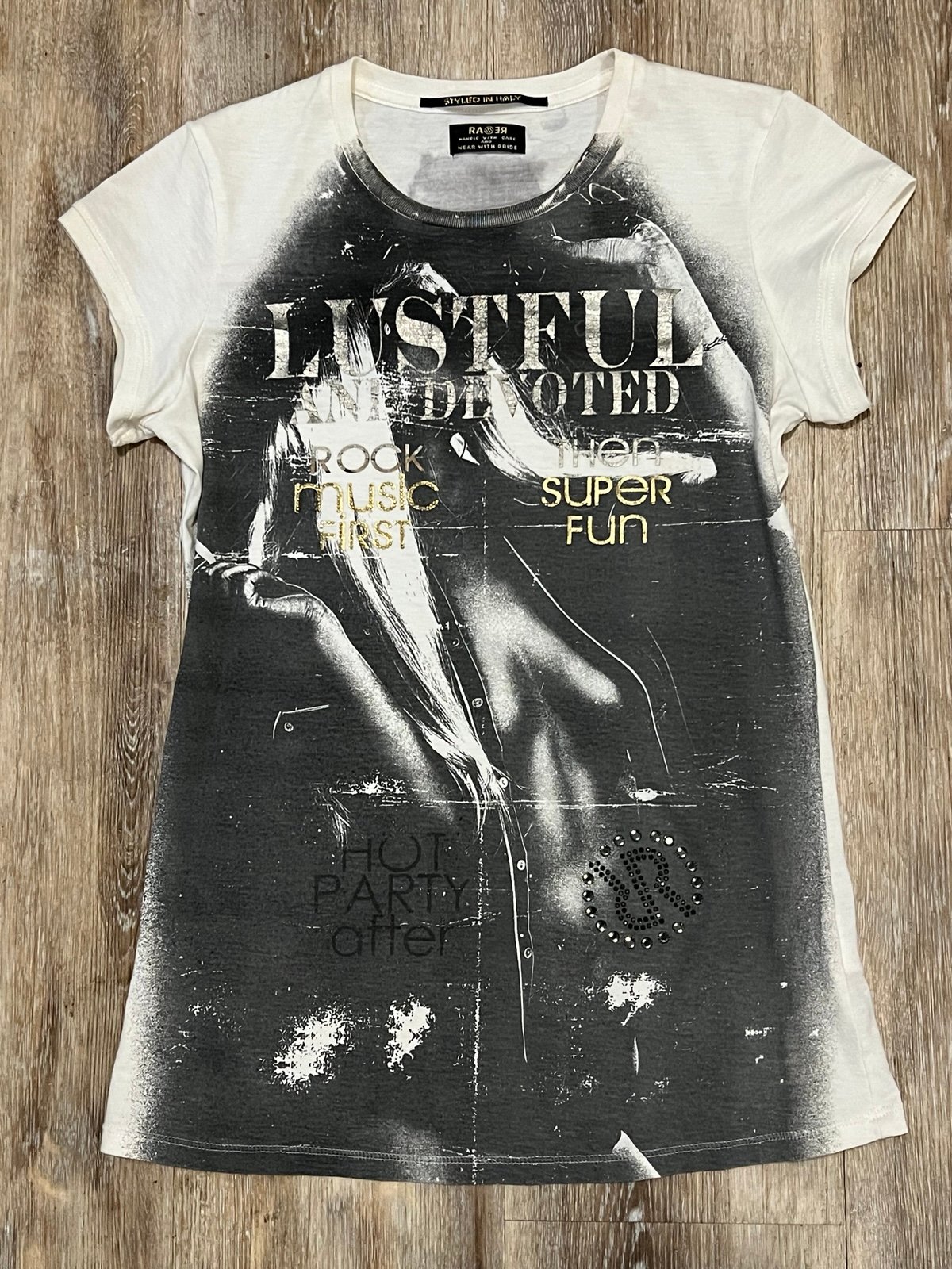 “Lustful and Devoted” Italian designed Tshirt