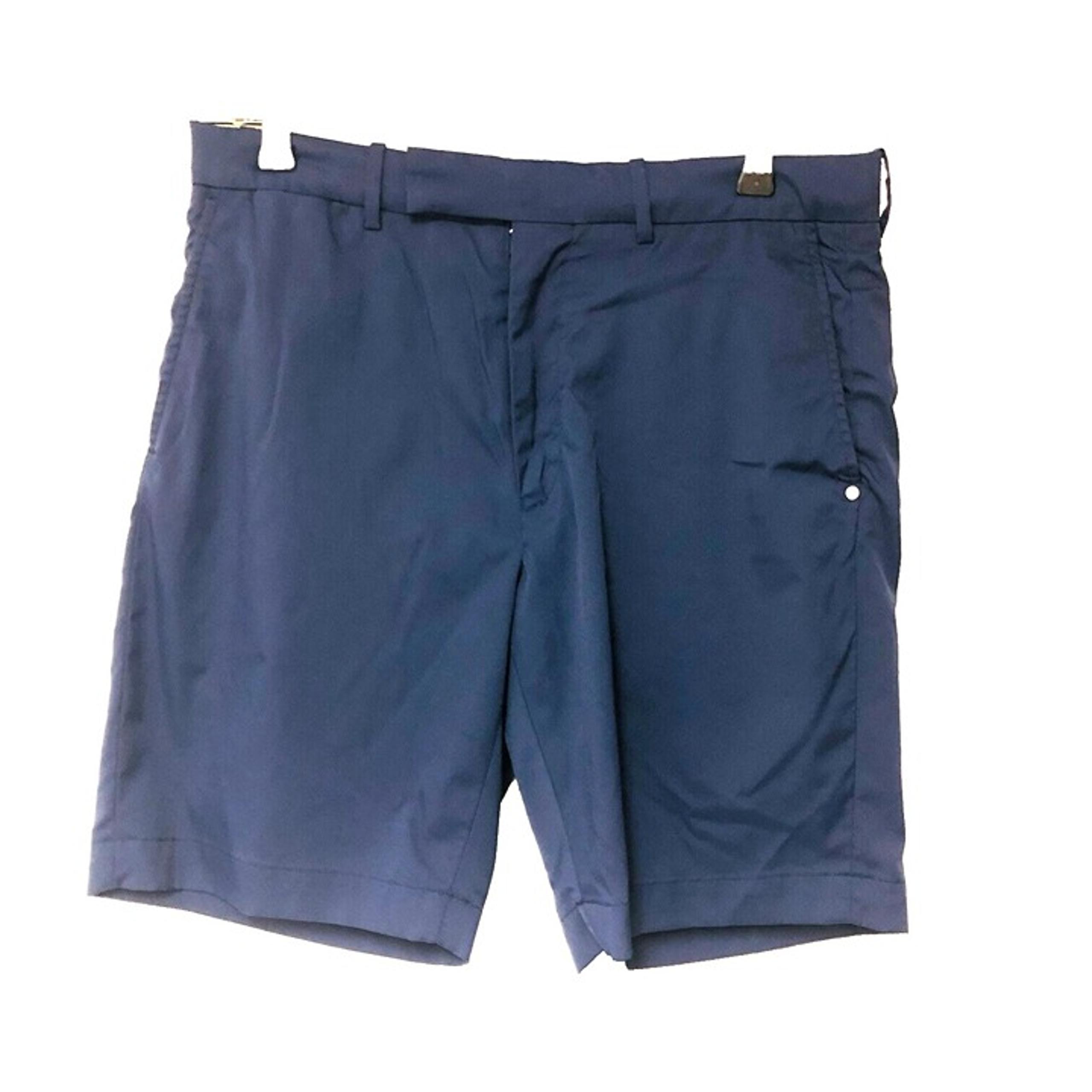 Ralph Lauren RLX Navy Golf Shorts Men's 32 33 x 9  Easy Care Metal Logo Bar