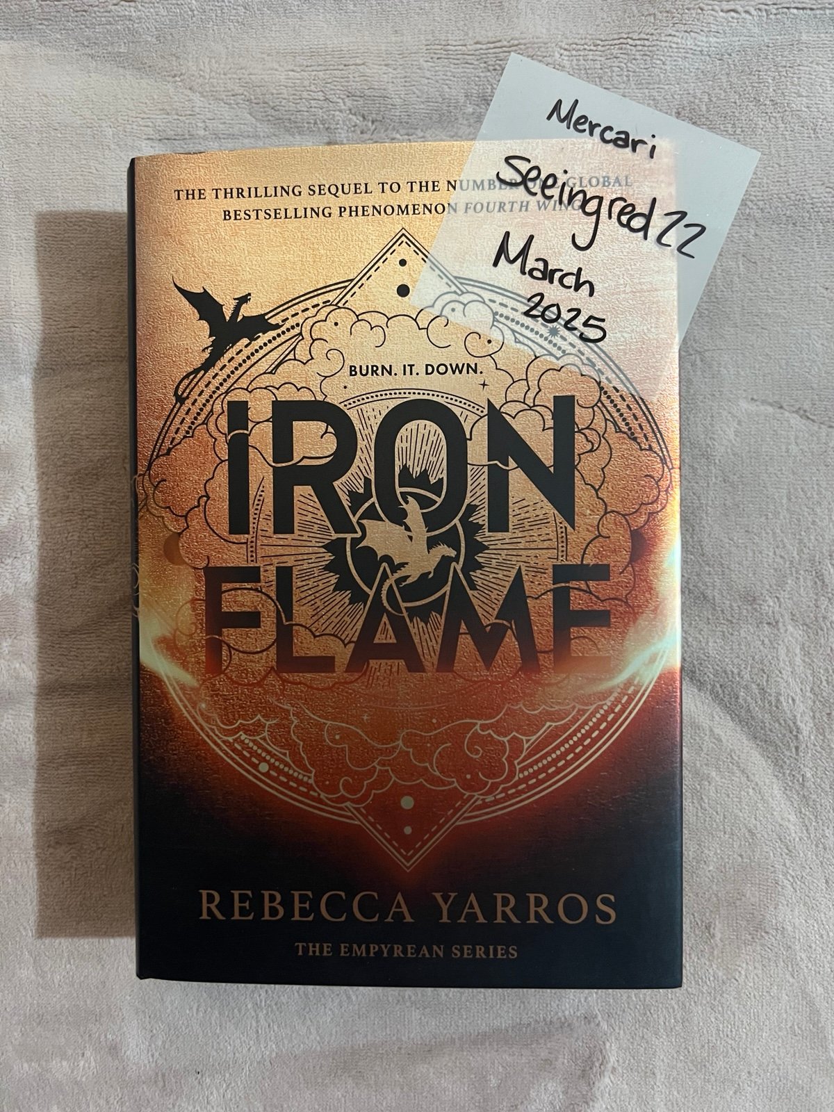 Iron Flame (Australian Dymocks)
