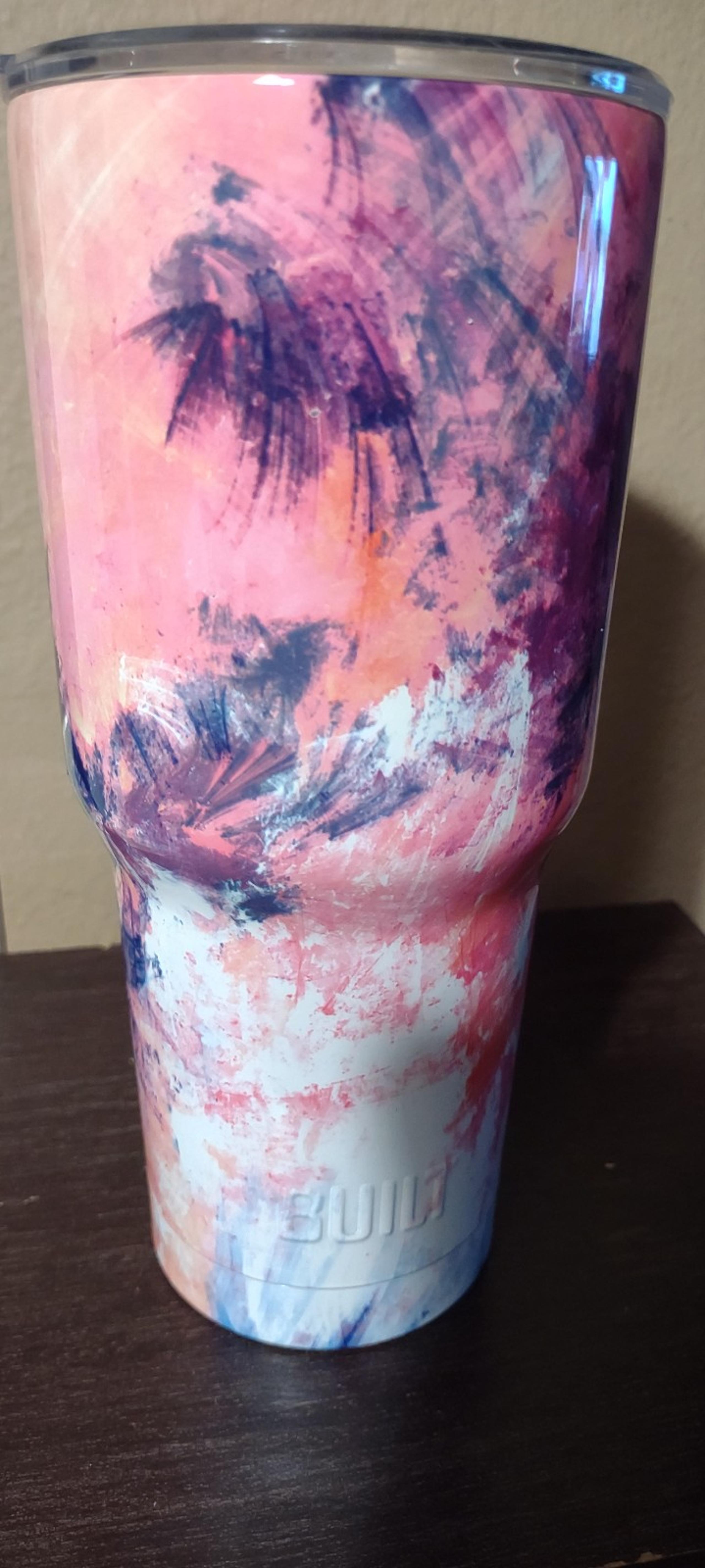 Built stainless steel tumbler used