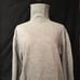 BANANA REPUBLIC Vintage 100% MERINO WOOL PULLOVER TURTLENECK, GRAY, Size XXL