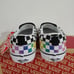 Vans Asher Rainbow Checker Big Kids Canvas Slip-on Size 5