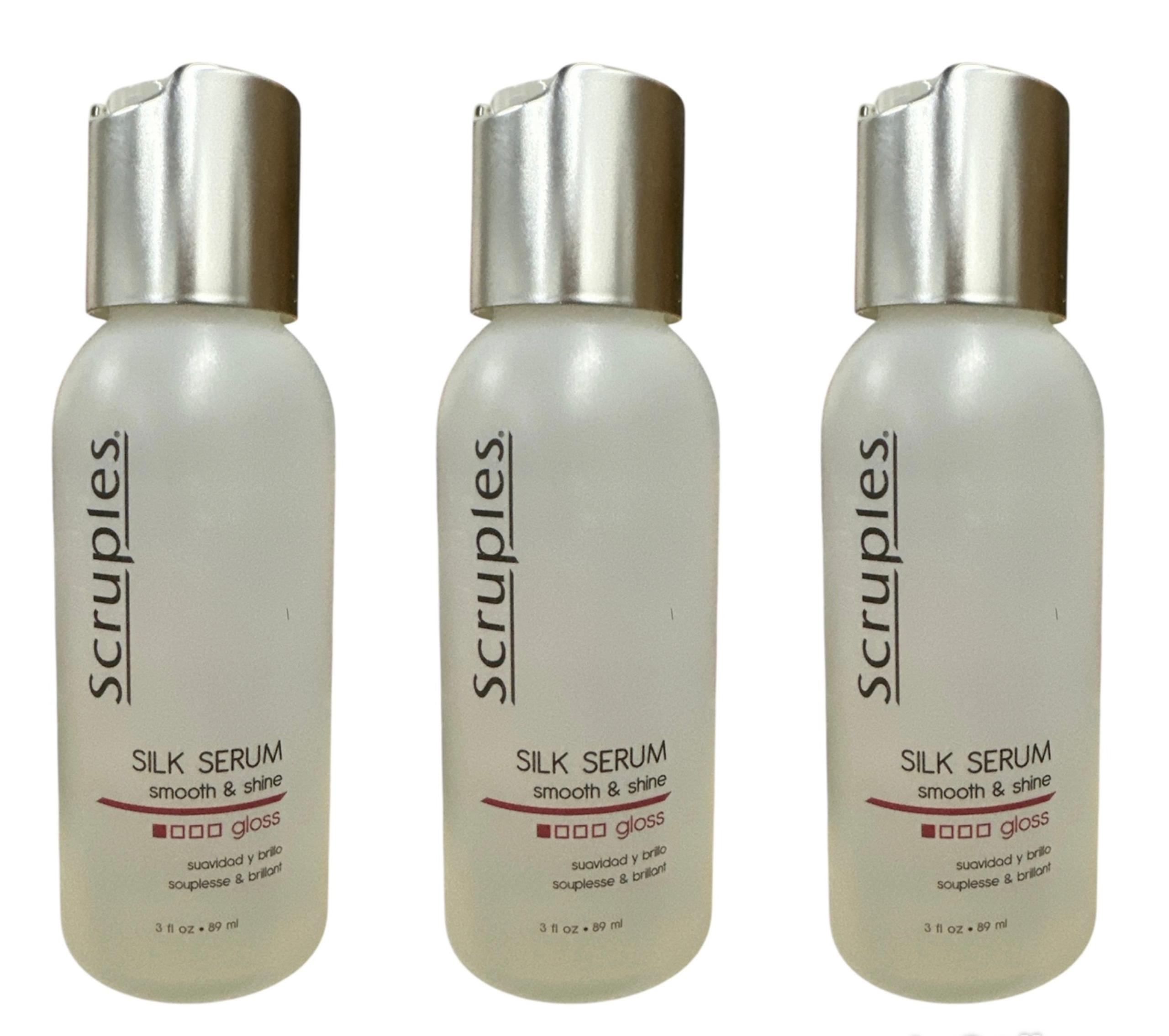 Scruples Silk Serum Smooth & Shine Gloss 3 fl oz (Pack of 3)