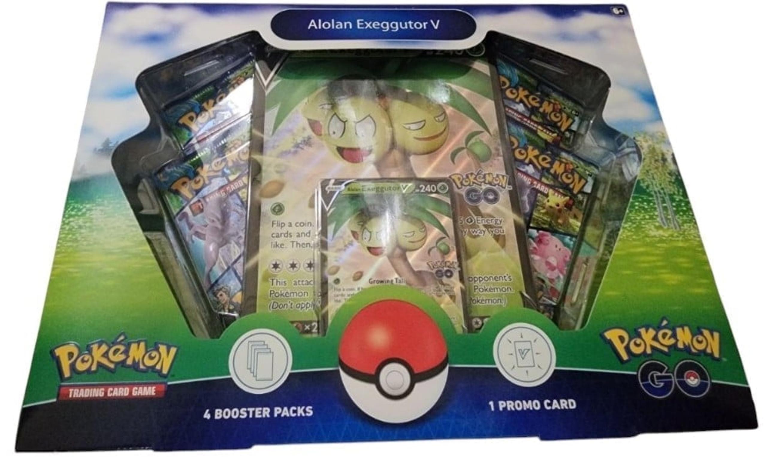 Pokémon Go Alolan Exeggutor V Trading Card Game