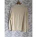 Anthropologie Cream Turtleneck Sweater, Size L
