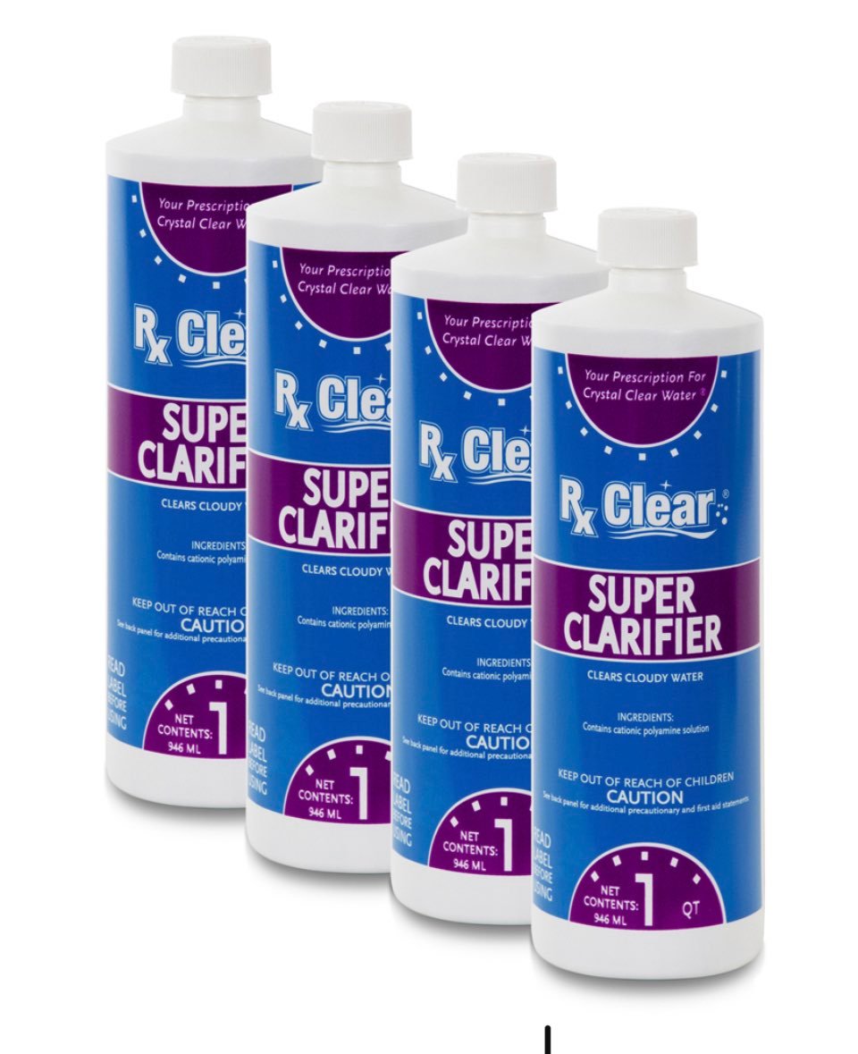 RX Clear above ground pool clarifier