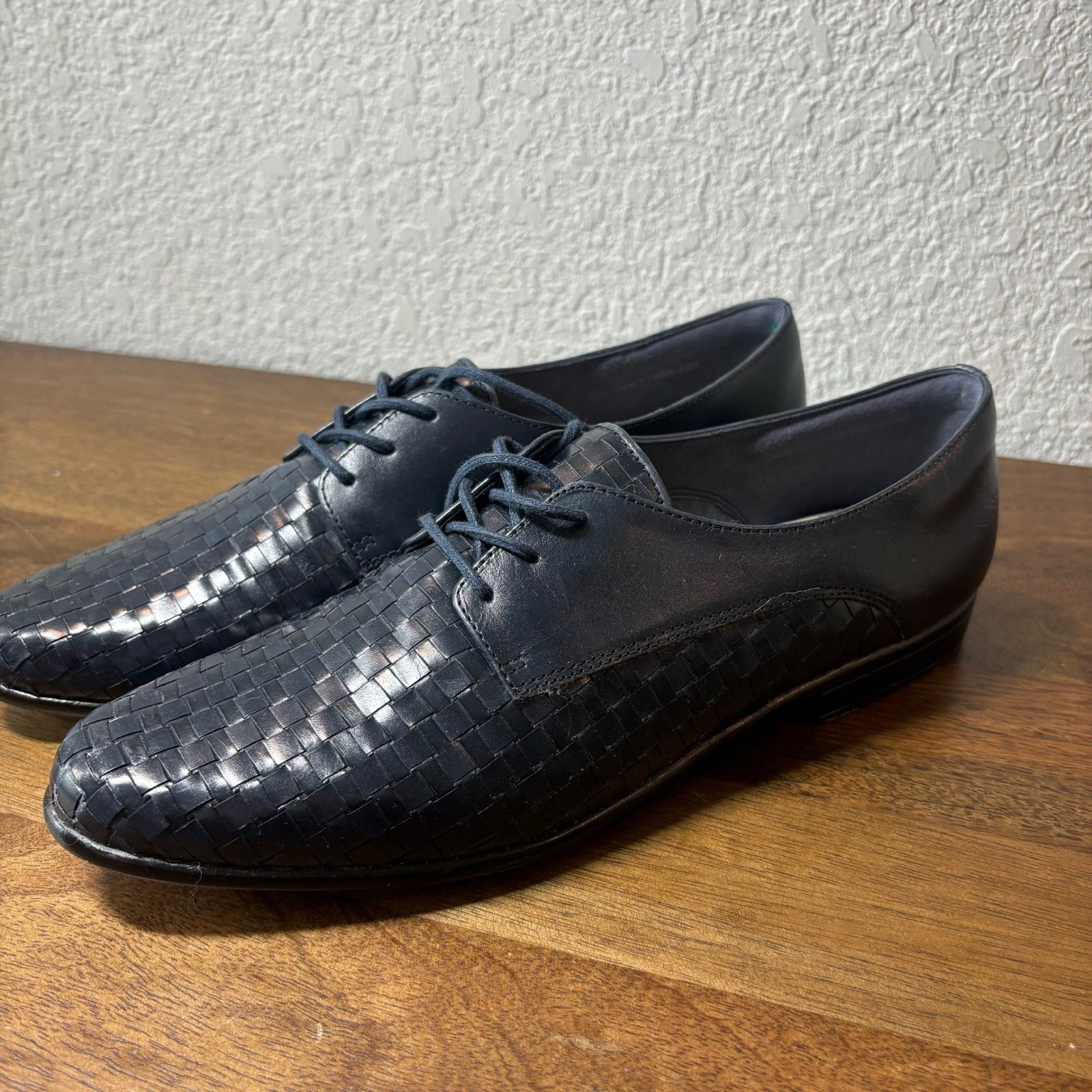 Trotters Woven Leather Oxfords Comfort Dress Shoes Women's size 10N