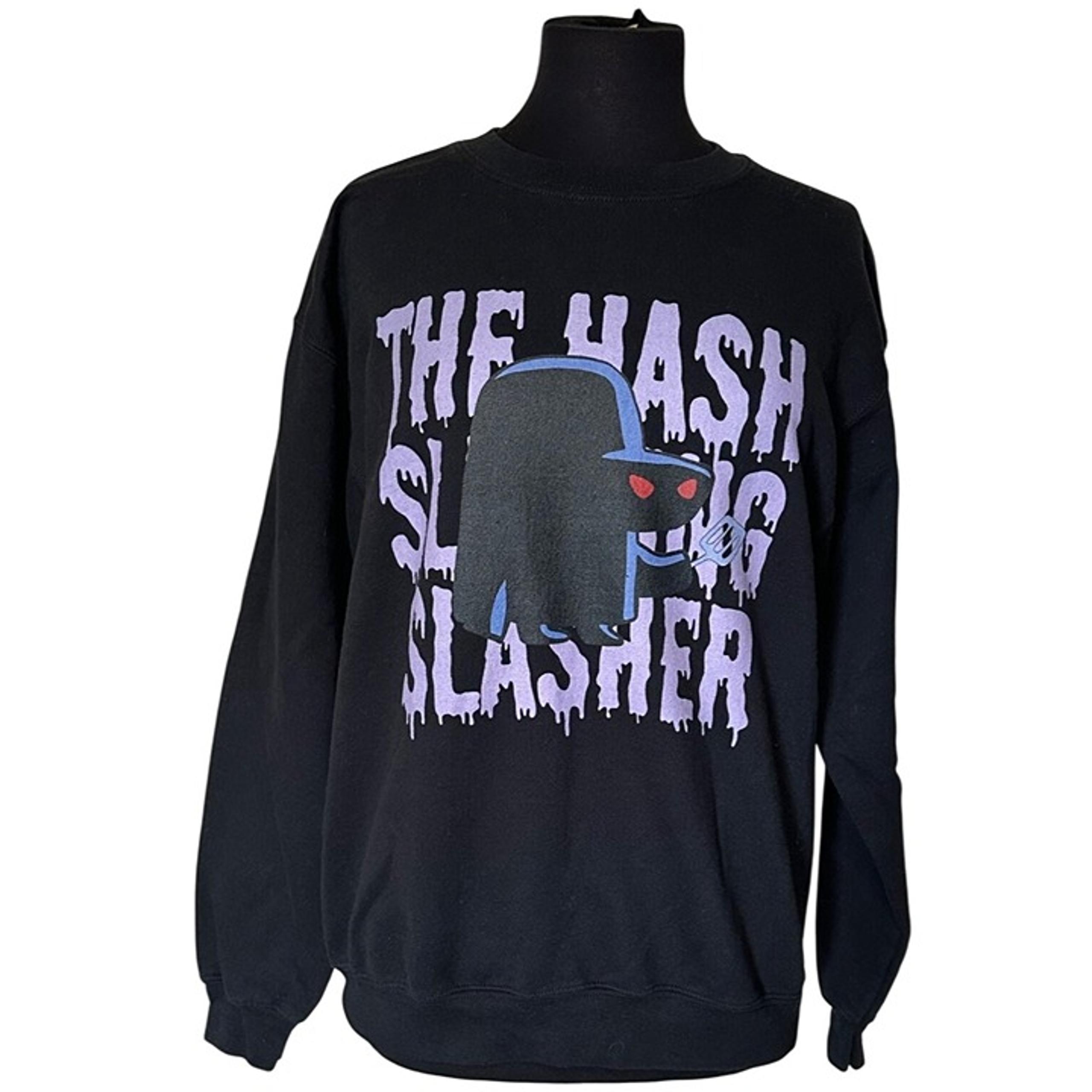 Gildan The Hash Slinging Slasher Sweatshirt Spongebob Squigglepants Women Size M