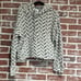 Koral Active Friley Geometric Textured Herringbone Bungeecord Waist Hoodie XS b2
