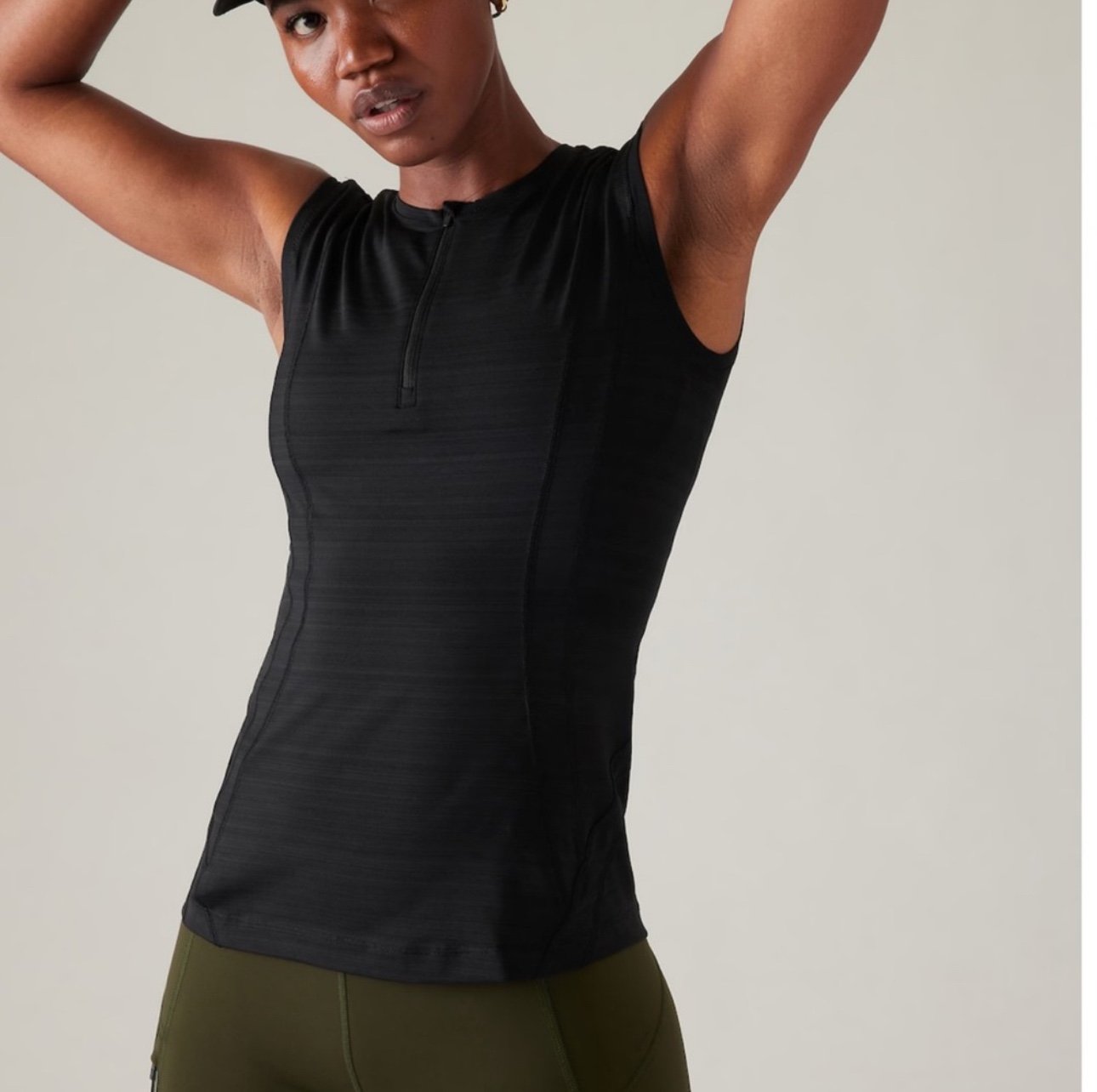 ATHLETA PACIFICA ILLUME UPF FITTED TANK SMALL