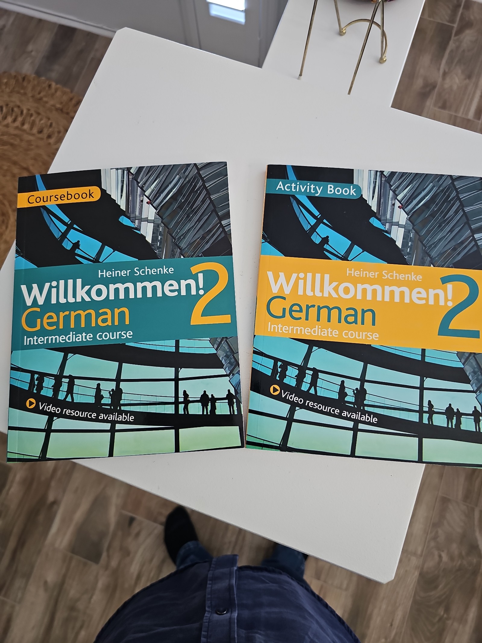Willkommen! German 2 Coursebook and Activity Book by Heiner Schenke