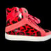 Zadig & Voltaire Women's High Flash Shiny Glass Leopard Print High Top (37) US 6