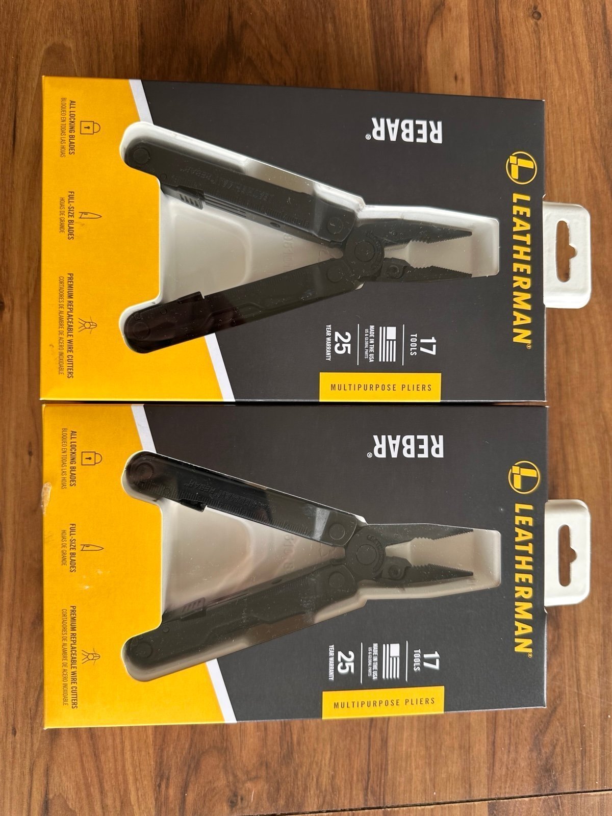 2 Leatherman Rebars