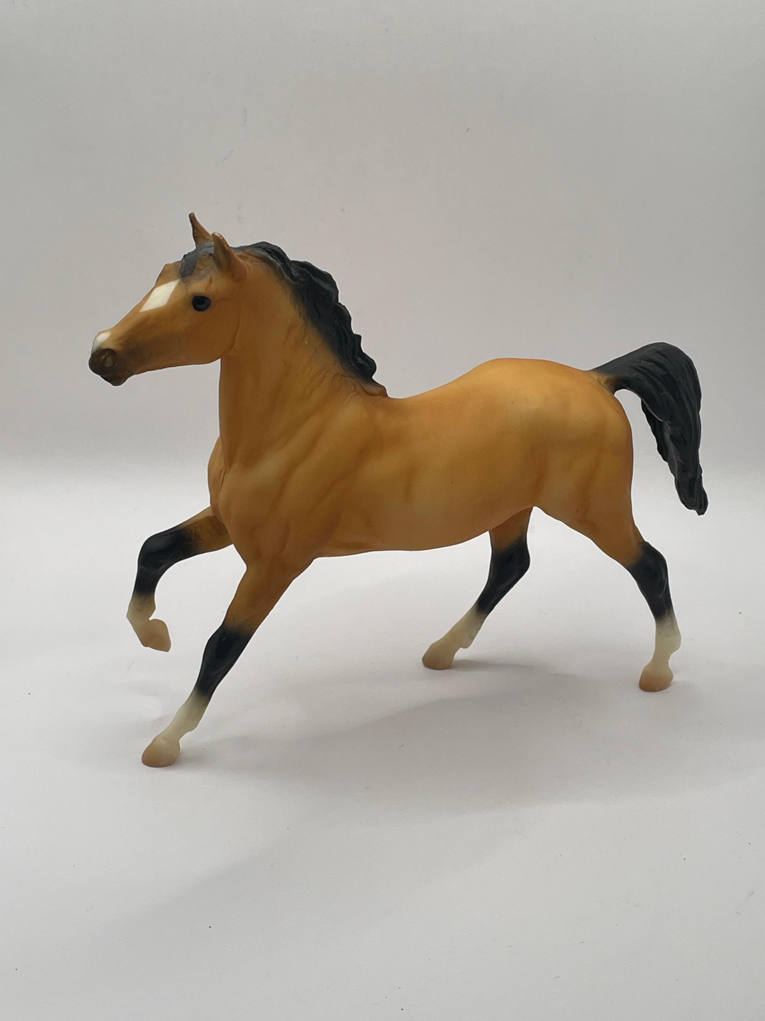 Breyer Buckskin Quarter Horse Figurine Toy
