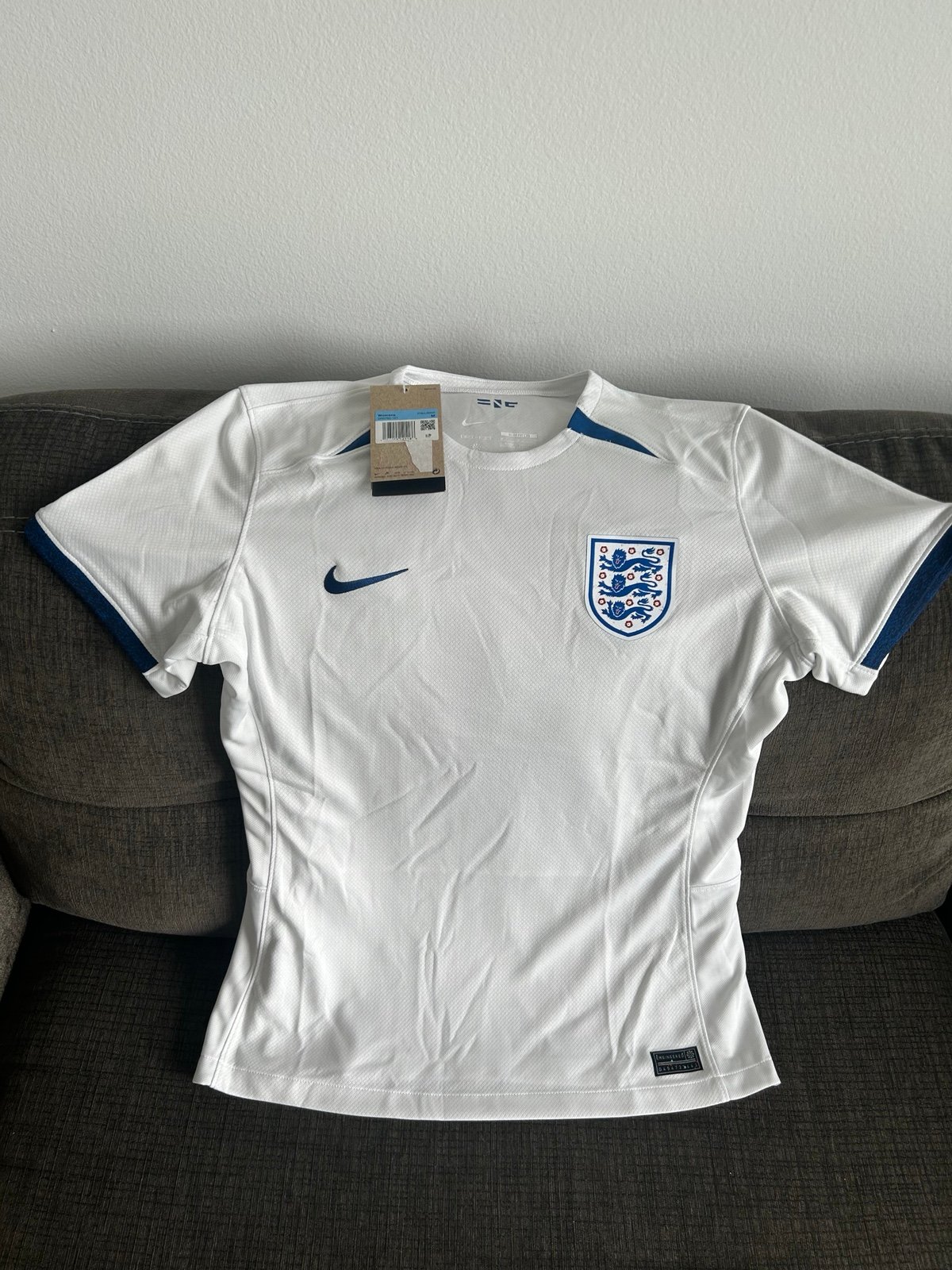 Nike Authentic England National Team Soccer 2023 Dri-Fit Jersey Women's Sz: M