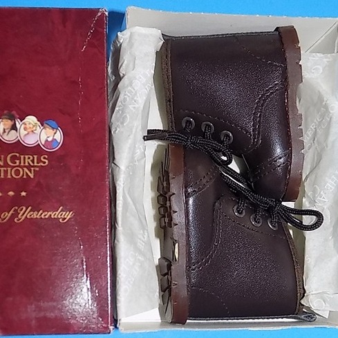 NEW in BOX Kit Kittredge Brown Hobo Work Boots Mint Condition QOAB