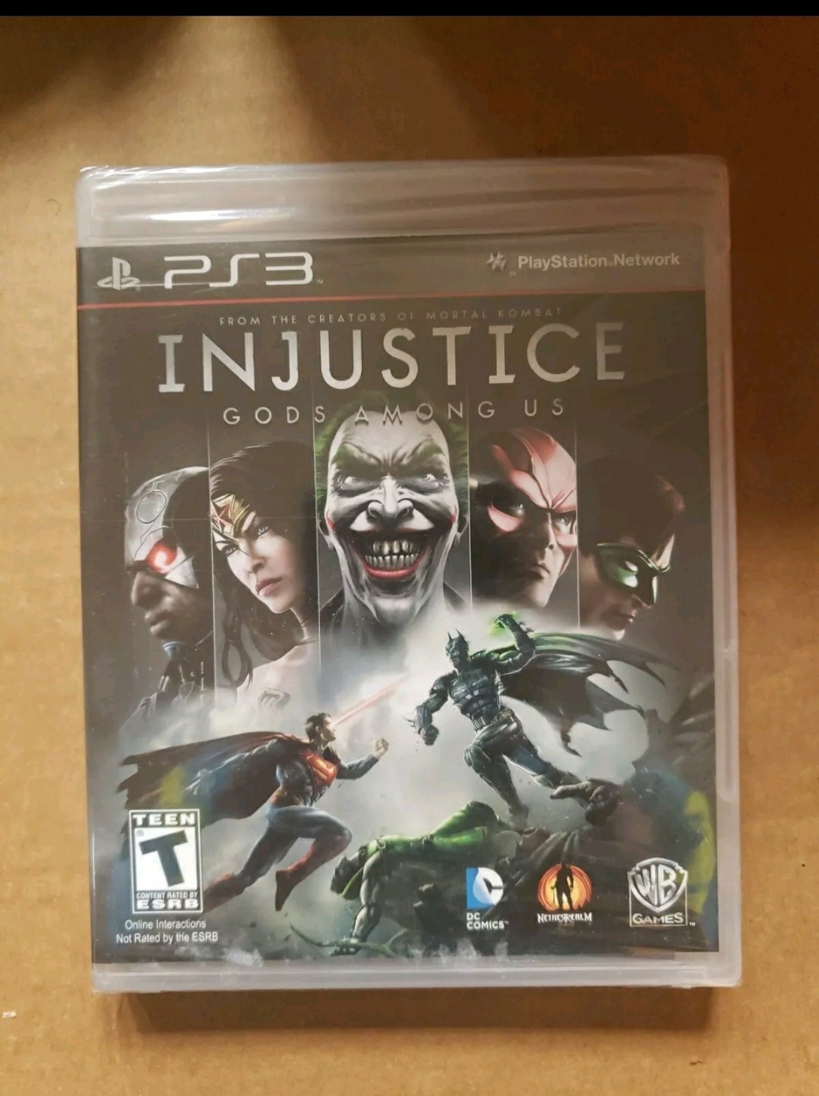 Injustice: Gods Among Us (Sony PlayStation 3, 2013) Black Label Rare Brand New