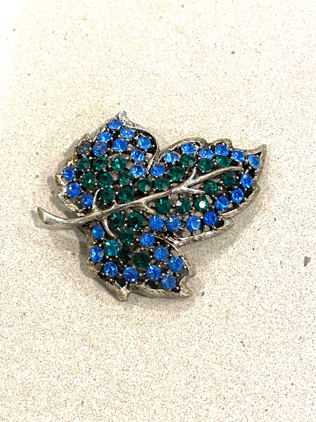 Weiss Maple Leaf Brooch