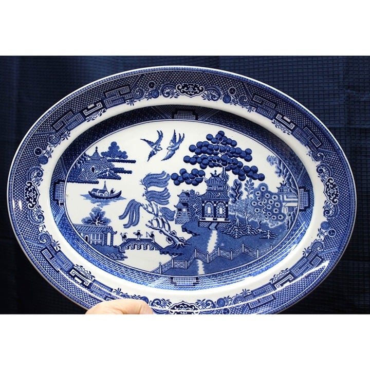 johnson brothers blue willow china