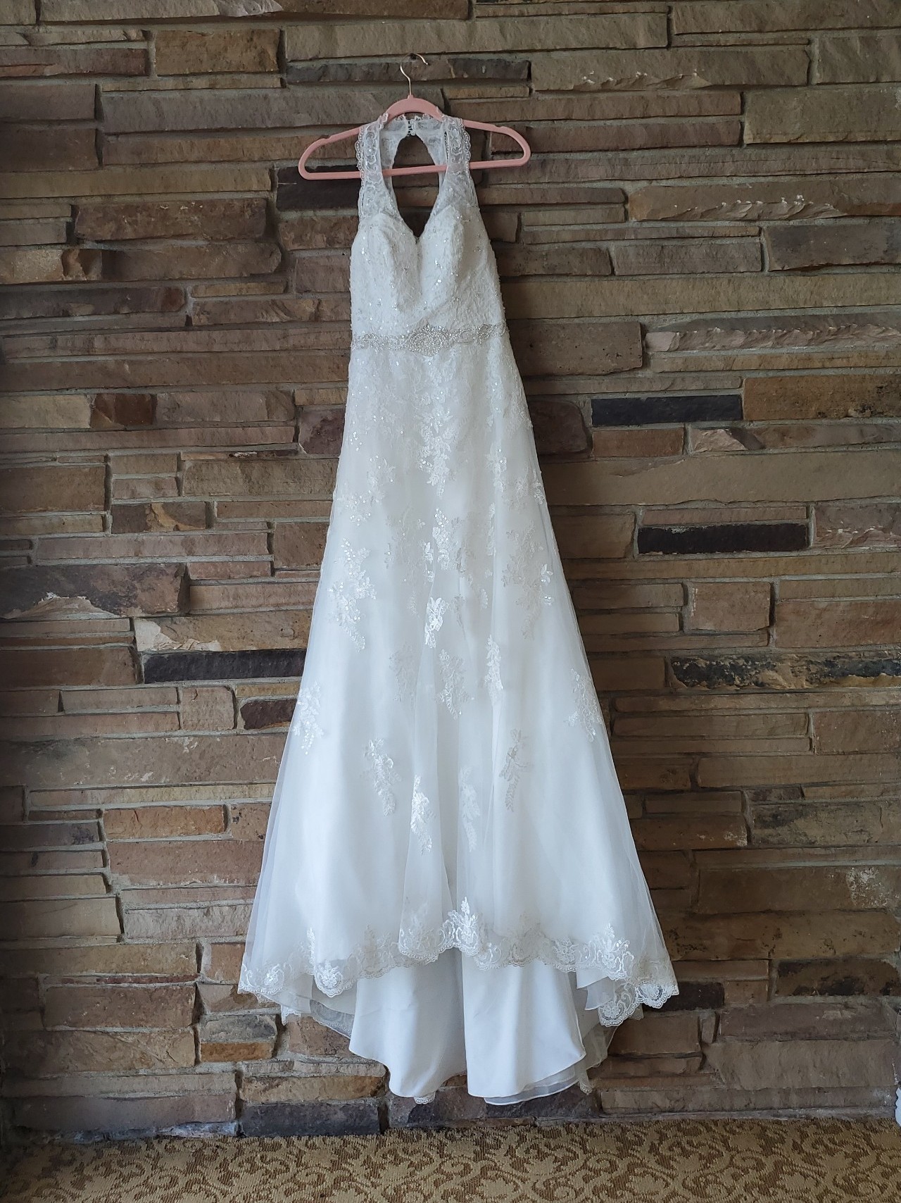 Jewel by Davids bridal Wedding dress size 2