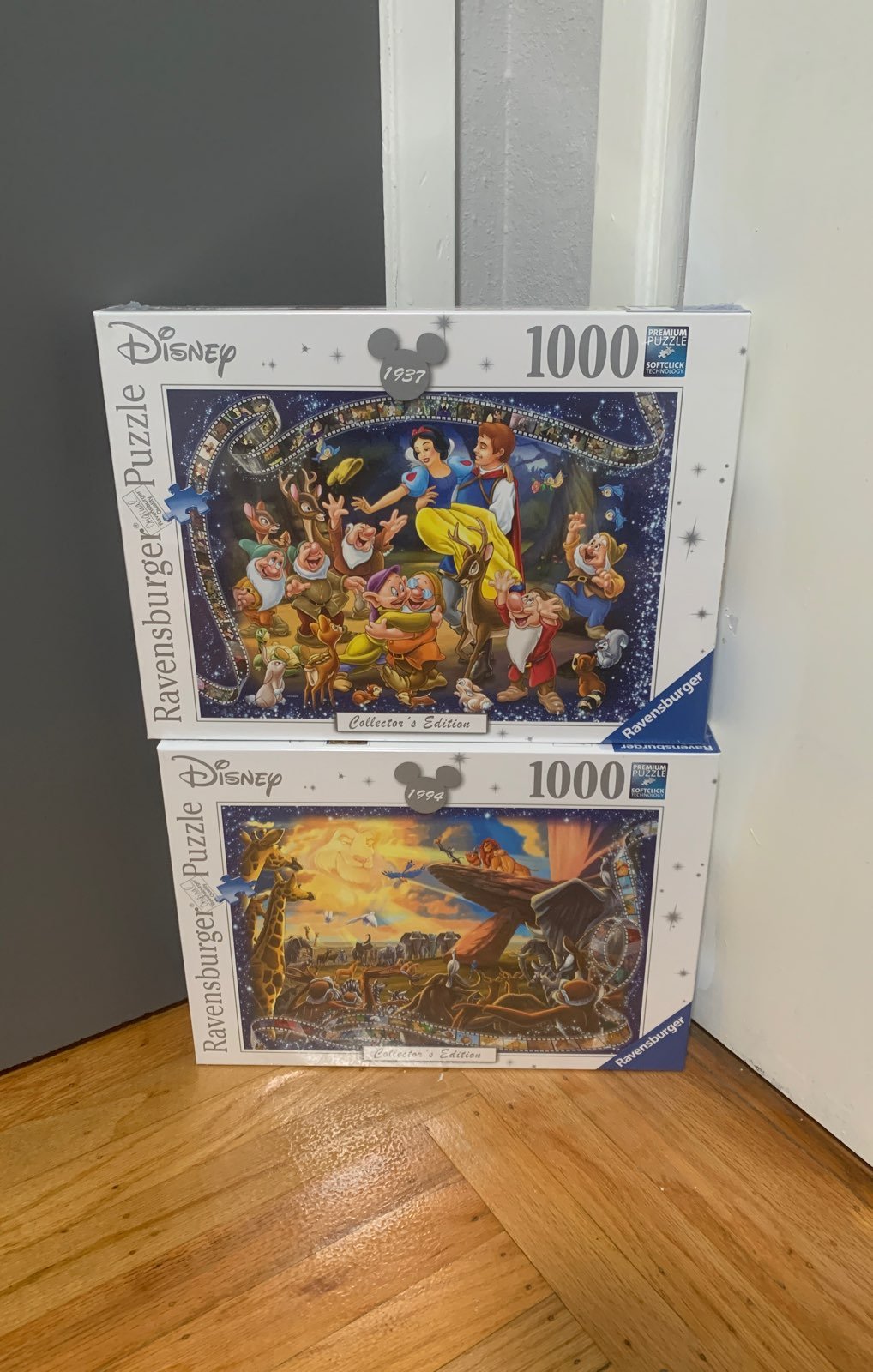 2 Ravensburger Disney Puzzle Lot