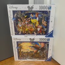 2 Ravensburger Disney Puzzle Lot