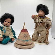 Native American Porcelain Dolls (Collectibles!!)