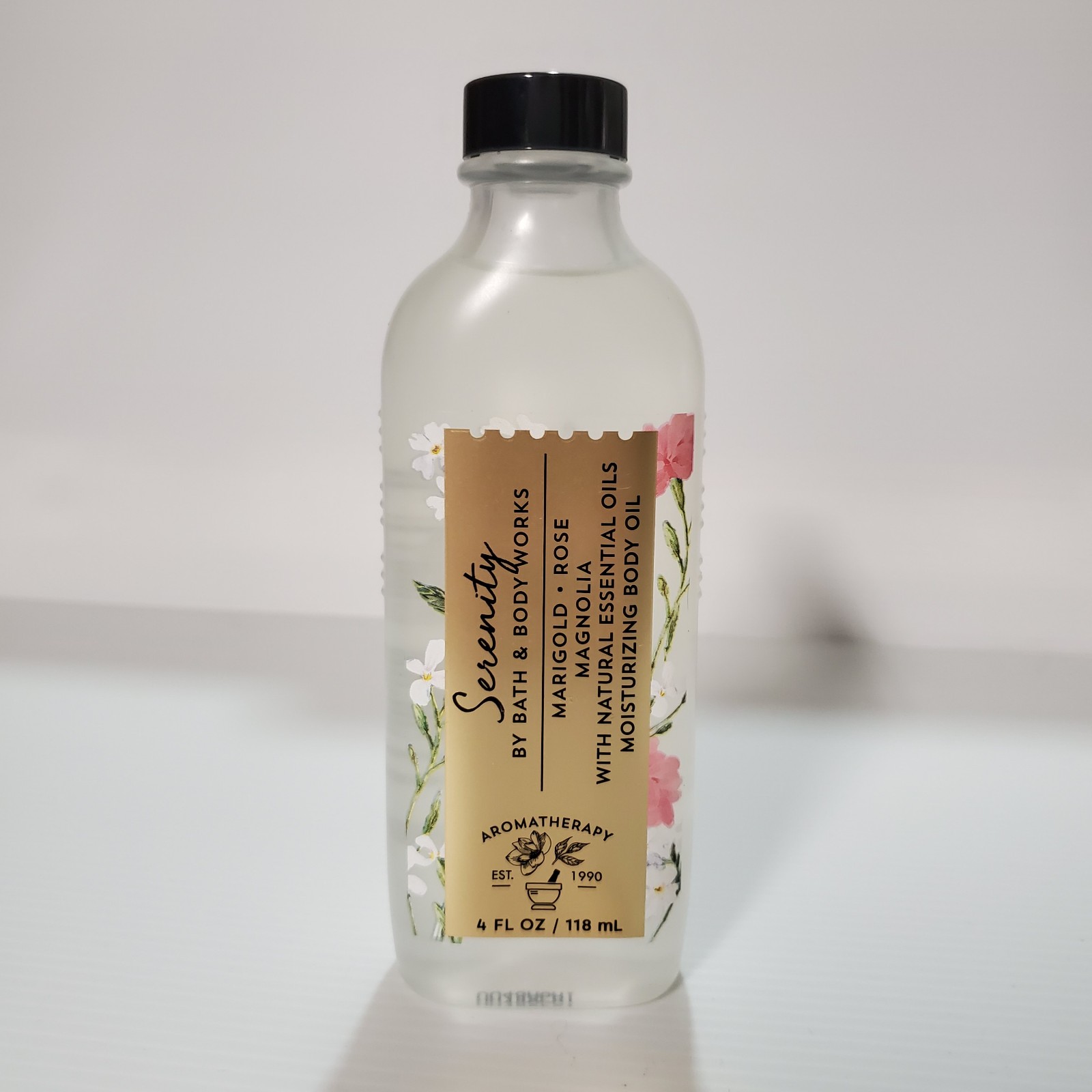 Bath & Body Works Marigold Rose Magnolia Aromatherapy Serenity Body Oil