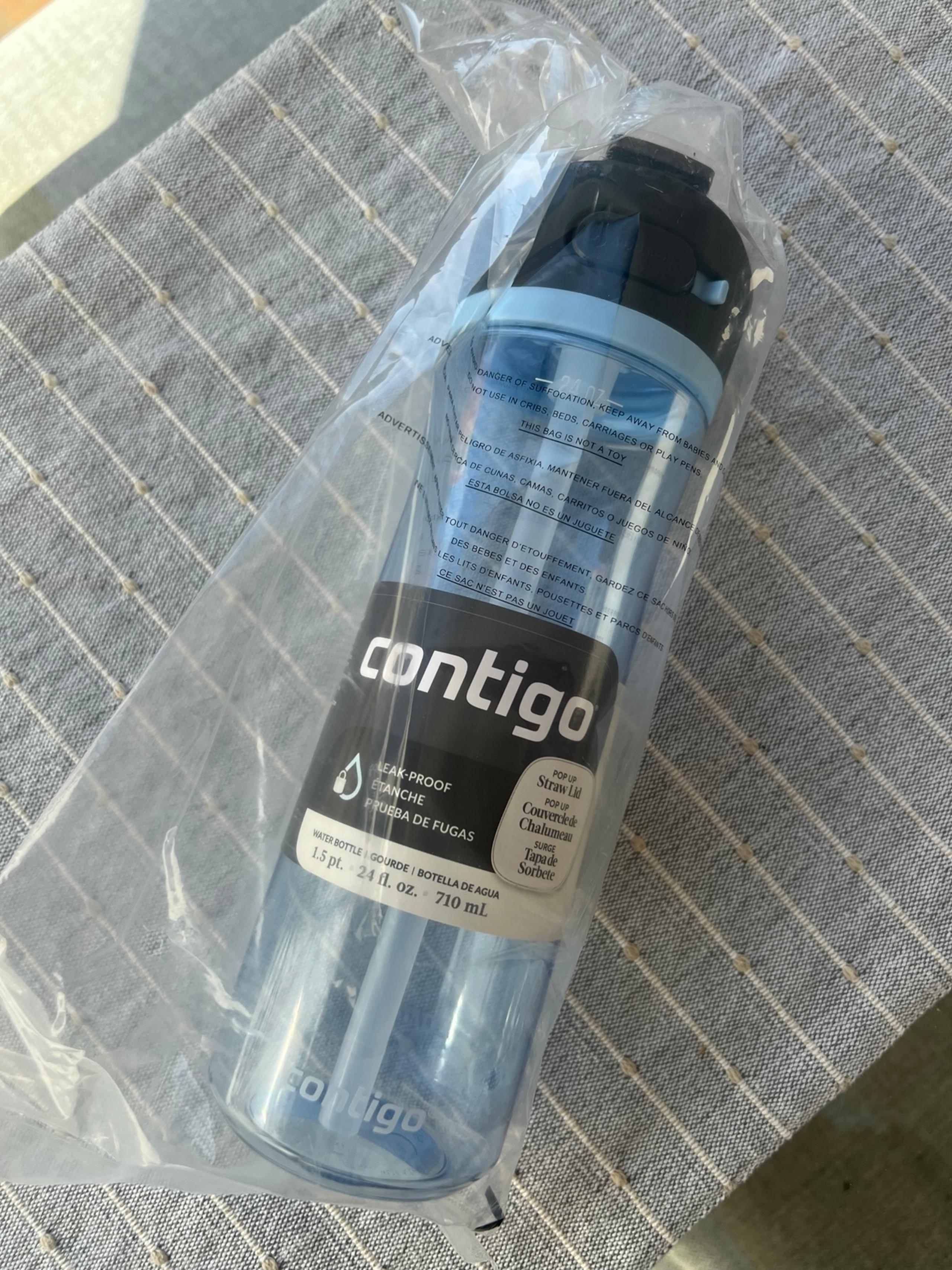 NEW Contigo® Ashland 2.0 Water Bottle with AUTOSPOUT® Lid, 24oz in Periwinkle