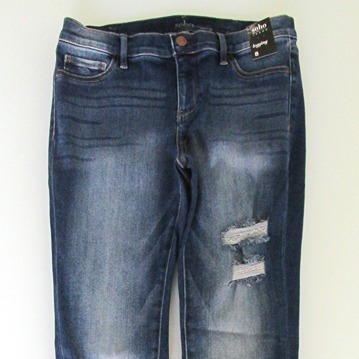 New York & Co (NWT) Soho Distressed Skinny Legging Jeans Size 8
