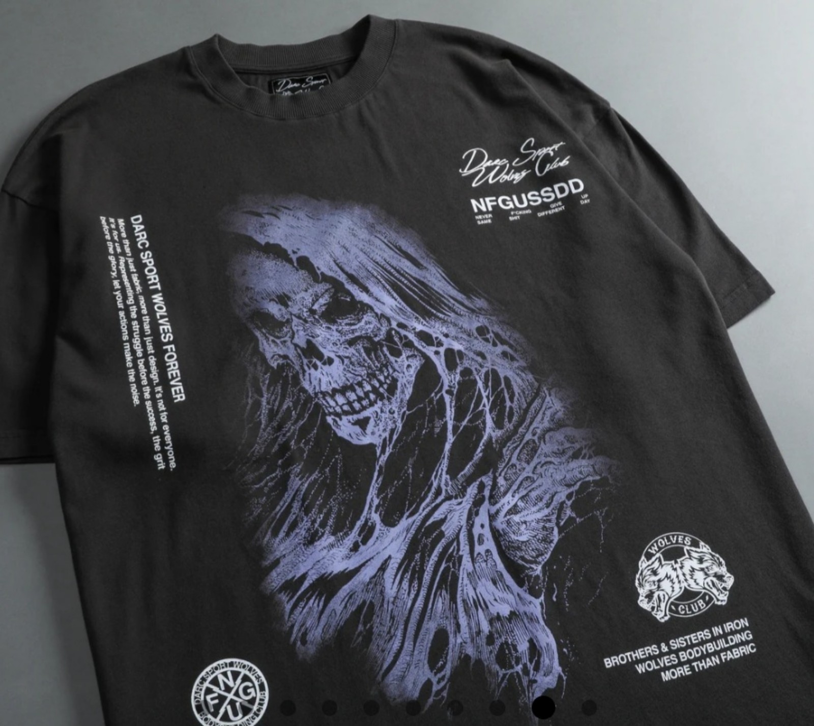 Darc Sport Reaper Premium Vintage Oversized Tee