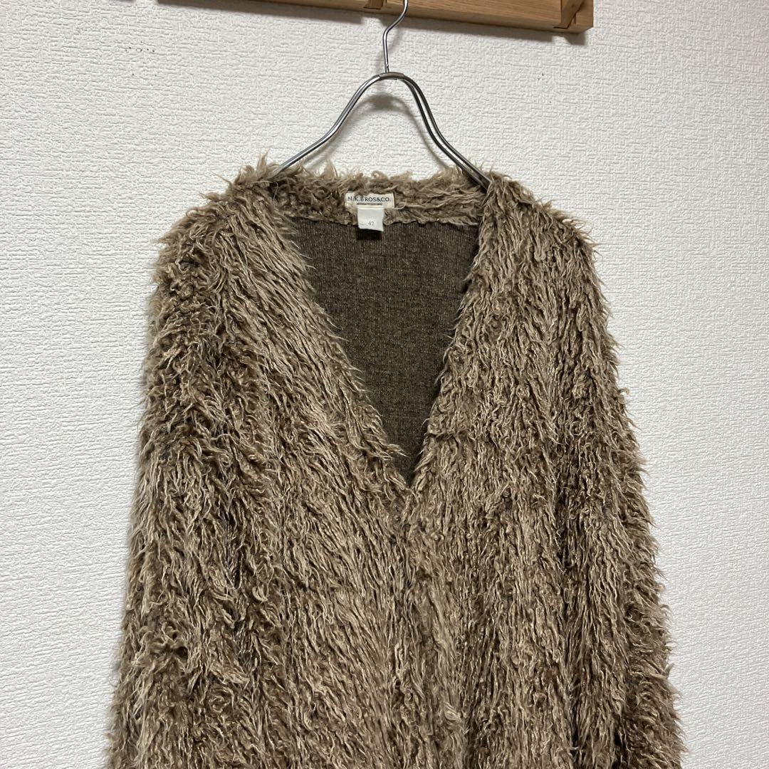 N.K. BROS & CO. Beige Cardigan Size 42 niteklub