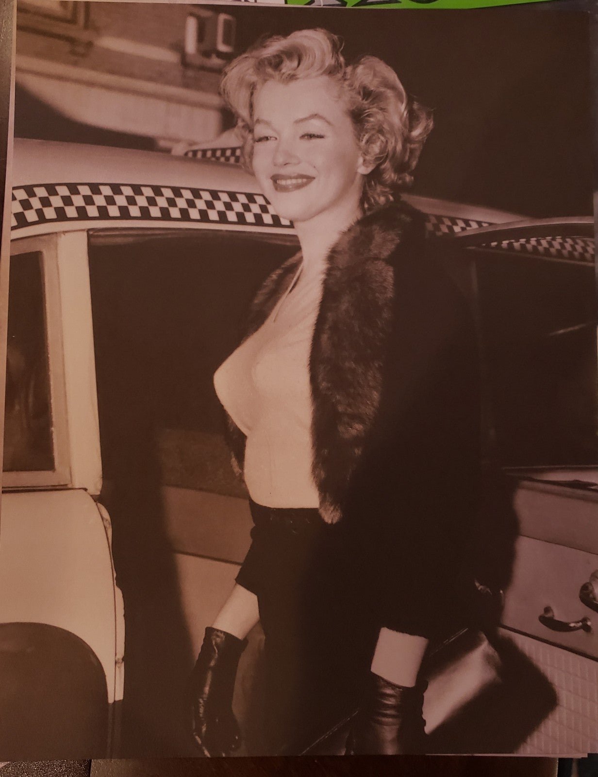 3x Marilyn Monroe Oversized Blank Postcards