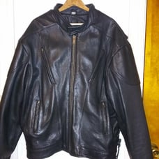 Mens Leather Motorcycle Jacket
