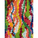 Lilly Pulitzer Elsa 100% Silk Multi Colored Long Sleeve Blouse Size Small