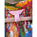 Lilly Pulitzer Elsa 100% Silk Multi Colored Long Sleeve Blouse Size Small